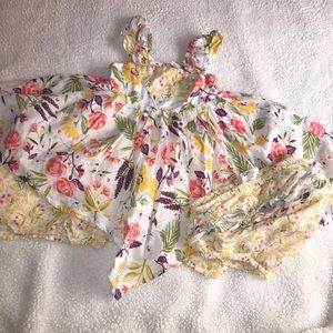 Swing handkerchief flowy Girly Dress